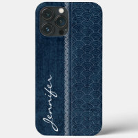 Indigo Sashiko Motif Nom de la broderie japonaise