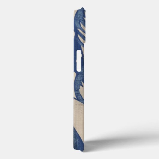 Coques Case-Mate iPhone Indigo Tulip (Verso / Droite)