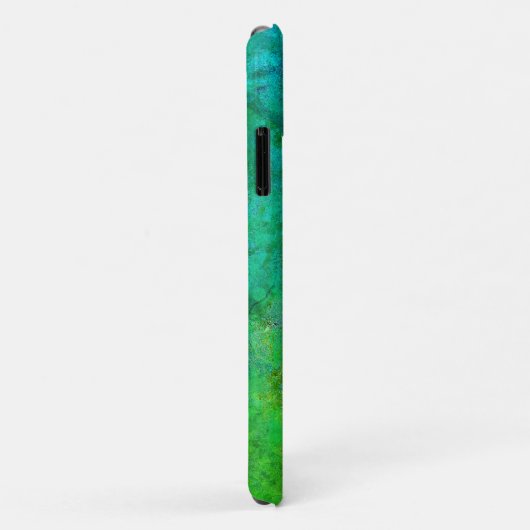 Coques Case-Mate iPhone Industrie Rustique Rouille Inspiré Art Vert Bleu (Dos/Droite)