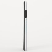 Coques Case-Mate iPhone Infini avec plume violette (Dos/Droite)