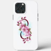 Coques Case-Mate iPhone Infinité avec les fleurs Sakura (Verso)