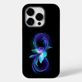 Coques Case-Mate iPhone Infinité brillante avec papillon magique (Verso)