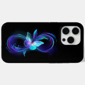 Coques Case-Mate iPhone Infinité brillante avec papillon magique (Verso (horizontal))