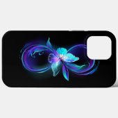 Coques Case-Mate iPhone Infinité brillante avec papillon magique (Verso (horizontal))