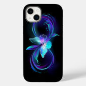 Coques Case-Mate iPhone Infinité brillante avec papillon magique (Verso)