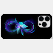 Coques Case-Mate iPhone Infinité brillante avec papillon magique (Verso (horizontal))