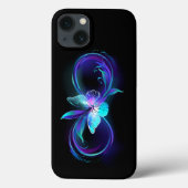 Coques Case-Mate iPhone Infinité brillante avec papillon magique (Verso)