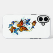 Coques Case-Mate iPhone Infinité de papillons monarques (Verso (horizontal))