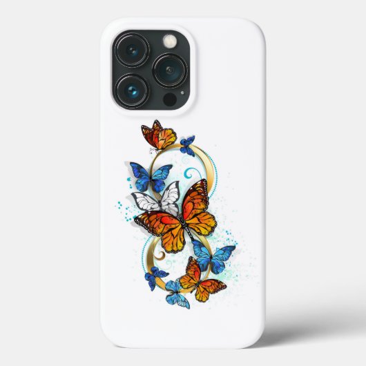 Coques Case-Mate iPhone Infinité de papillons monarques (Verso)