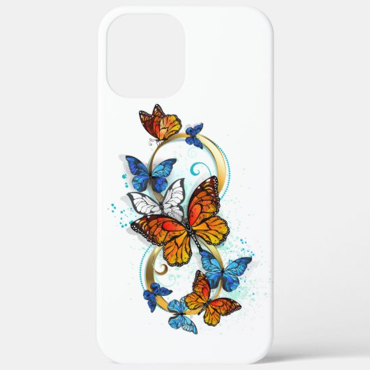 Coques Case-Mate iPhone Infinité de papillons monarques (Verso)