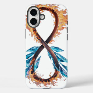 Coques iPhone 16 Plus Infinité incendie et glace - iPhone d'Apple
