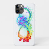 Coques Case-Mate iPhone Infinity avec Rainbow Jellyfish (Dos)
