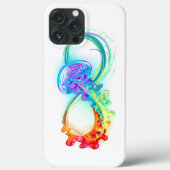 Coques Case-Mate iPhone Infinity avec Rainbow Jellyfish (Verso)