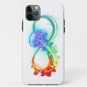 Coques Case-Mate iPhone Infinity avec Rainbow Jellyfish (Dos)
