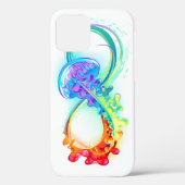 Coques Case-Mate iPhone Infinity avec Rainbow Jellyfish (Verso)