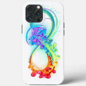 Coques Case-Mate iPhone Infinity avec Rainbow Jellyfish (Verso)