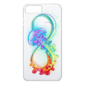 Coques Case-Mate iPhone Infinity avec Rainbow Jellyfish (Dos)