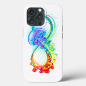 Coques Case-Mate iPhone Infinity avec Rainbow Jellyfish (Verso)