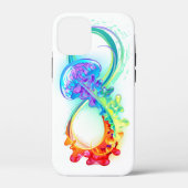 Coques Case-Mate iPhone Infinity avec Rainbow Jellyfish (Verso)