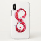 Coques Case-Mate iPhone Infinity with Red Wine (Dos)