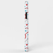 Coques Case-Mate iPhone Infirmière Cute Stethoscope | Nom du Motif Dr EKG (Dos/Droite)