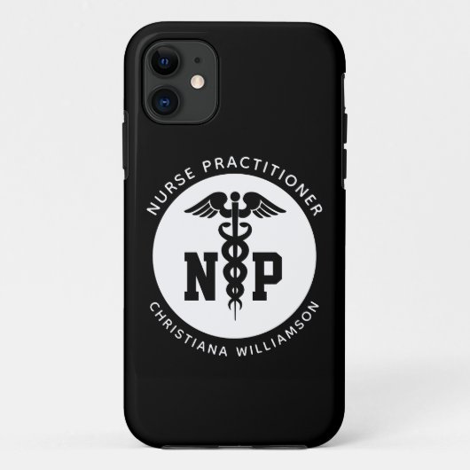 Coques Case-Mate iPhone Infirmière de NP personnalisée Praticien Diplôme C (Dos)