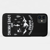 Coques Case-Mate iPhone Infirmière en radiologie Loves Infirmière en Rando (Dos (Horizontal))