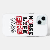 Coques Case-Mate iPhone Infirmière Épouse Pompier Épouse Épouse de la vie (Verso (horizontal))