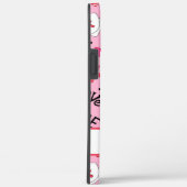 Coques Case-Mate iPhone Infirmière Médicale Art rose Nom personnalisé (Verso / Droite)