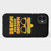 Coques Case-Mate iPhone Infirmière pas moyenne Cinco De Mayo famille appar (Dos (Horizontal))