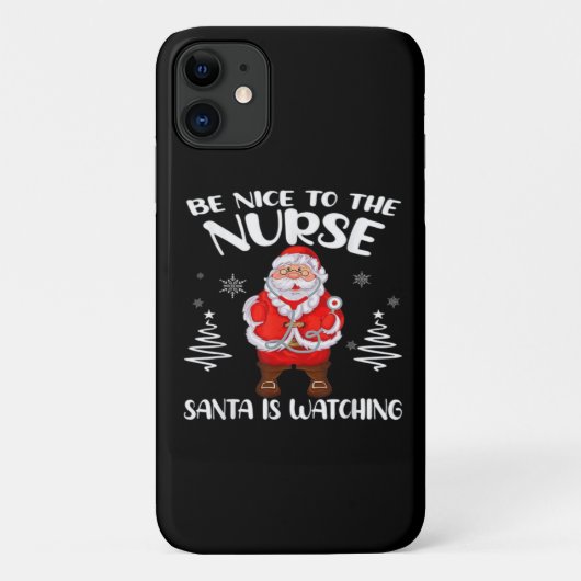 Coques Case-Mate iPhone Infirmière Père Noël (Dos)