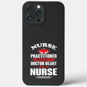 Case-Mate iPhone Case Infirmière Praticien Cerveau D'Un Docteur Coeur De