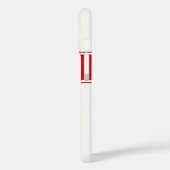 Coques Case-Mate iPhone Infirmières Casquette en Rouge et Blanc (Verso / Gauche)