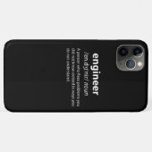 Coques Case-Mate iPhone Ingénieur Définition de dictionnaire drôle (Dos (Horizontal))