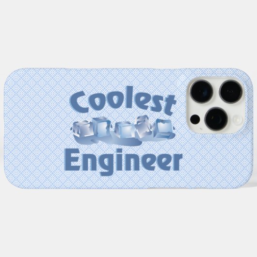 Coques Case-Mate iPhone Ingénieur le plus froid (Verso (horizontal))