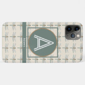 Coques Case-Mate iPhone INITIAL customisé & NOM MOTIF DRAGONFLY (Dos (Horizontal))