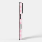 Coques Case-Mate iPhone Initiales à carreaux personnalisées (Verso / Droite)
