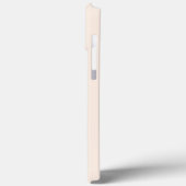 Coques Case-Mate iPhone Initiales en or rose vif (Verso / Gauche)