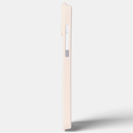 Coques Case-Mate iPhone Initiales en or rose vif (Verso / Gauche)