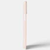 Coques Case-Mate iPhone Initiales en or rose vif (Verso / Droite)