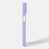Coques Case-Mate iPhone Initiales Monogramme Bleu Élégant Moderne (Verso / Droite)
