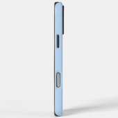 Coques Case-Mate iPhone Initiales Monogramme Bleu Moderne Contemporain (Verso / Droite)