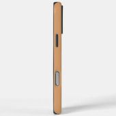 Coques Case-Mate iPhone Initiales Monogramme Moderne Buff Contemporain (Verso / Droite)