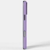 Coques Case-Mate iPhone Initiales Monogramme Moderne Violet Clair Contempo (Verso / Droite)