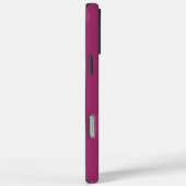 Coques Case-Mate iPhone Initiales monogramme modernes d'Amarante Contempor (Verso / Droite)