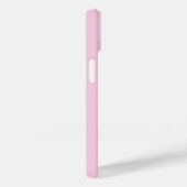 Coques Case-Mate iPhone Initiales Monogramme Rose Élégant Moderne (Verso / Droite)