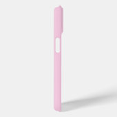 Coques Case-Mate iPhone Initiales Monogramme Rose Élégant Moderne (Verso / Droite)