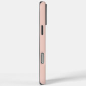 Coques Case-Mate iPhone Initiales Monogramme Rose Moderne Contemporain (Verso / Droite)