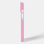 Coques Case-Mate iPhone Initiales Monogramme Universitaire Turquoise Rose  (Verso / Gauche)