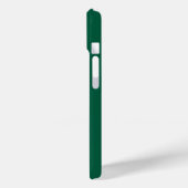 Coques Case-Mate iPhone Initiales Monogramme Vert Blanc Moderne (Verso / Gauche)